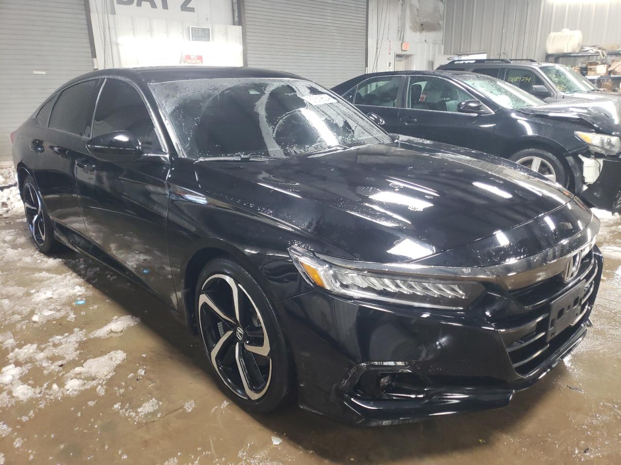 2022 HONDA ACCORD SPORT VIN:1HGCV1F34NA087863