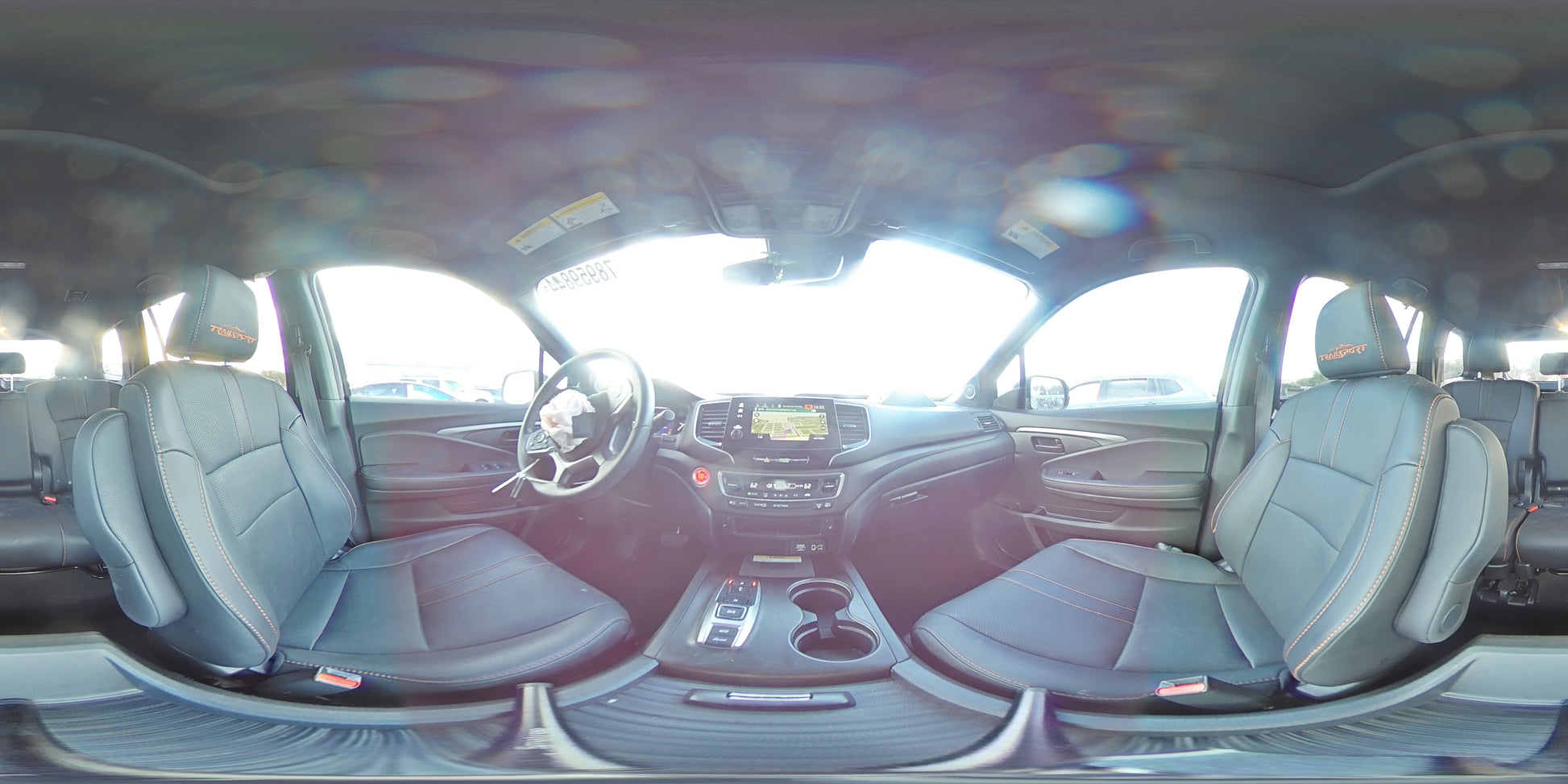 2022 HONDA PASSPORT TRAIL SPORT VIN:5FNYF8H62NB014595