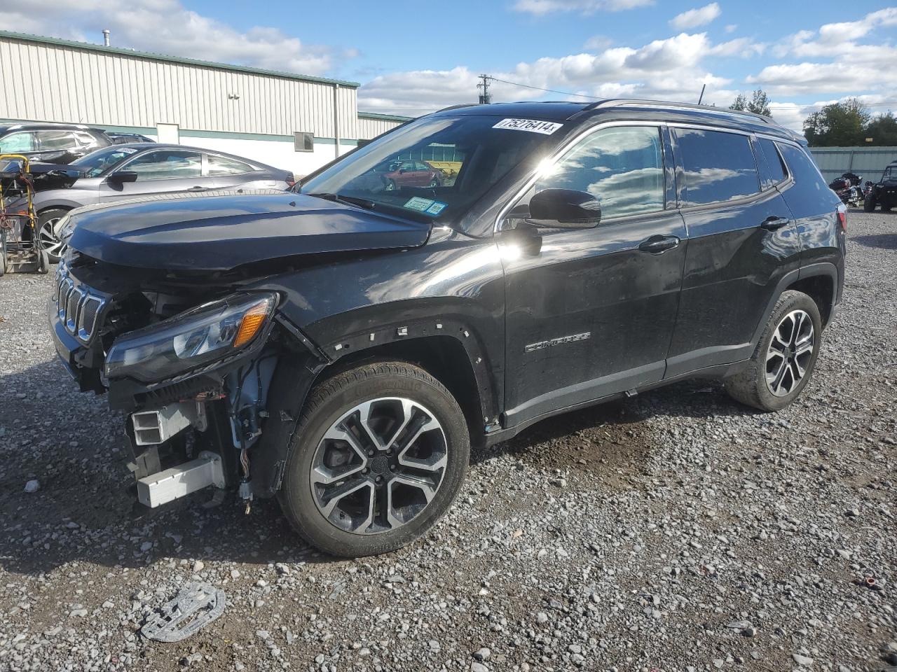 2022 JEEP COMPASS LIMITED VIN:3C4NJDCB3NT174601