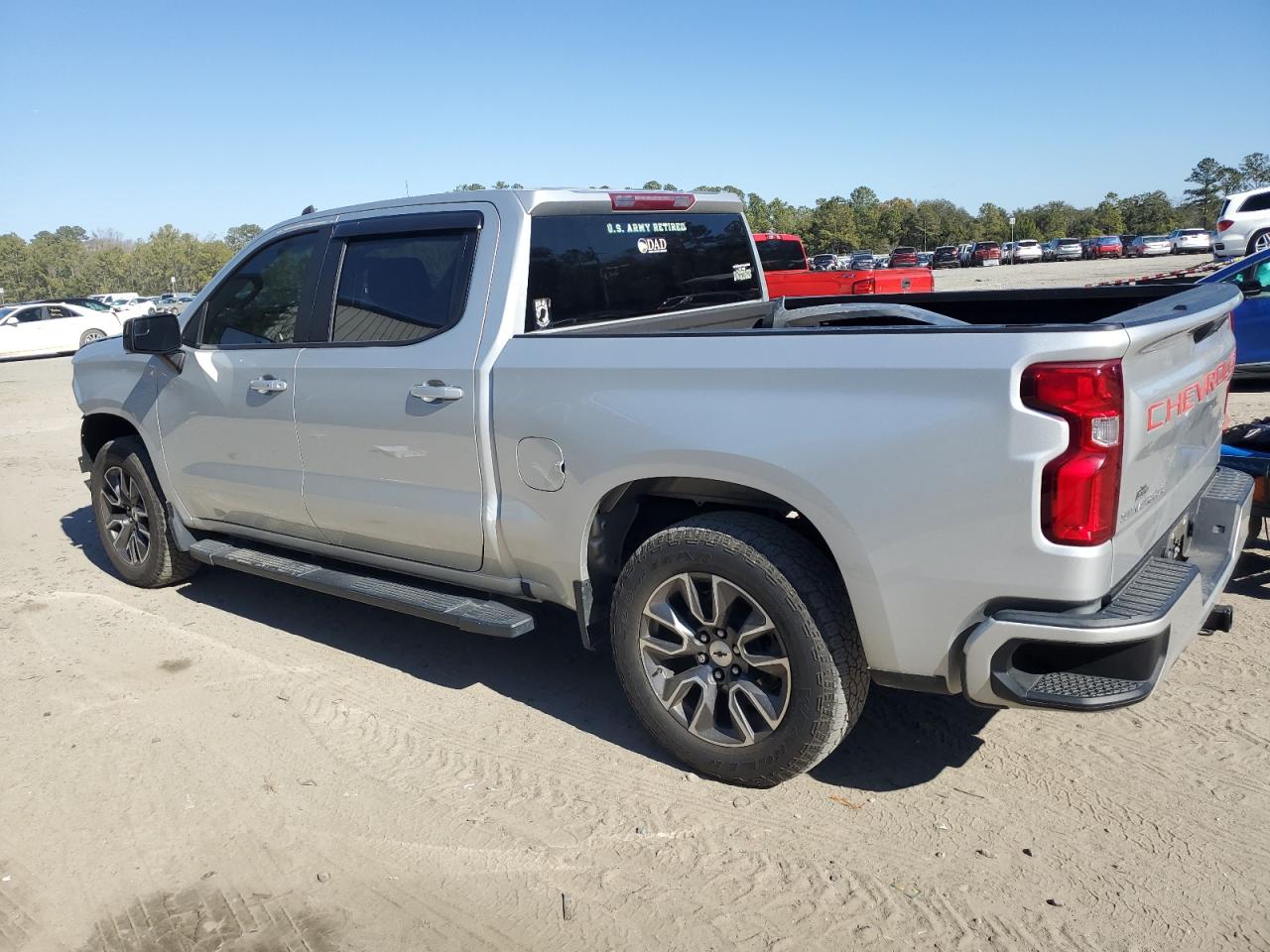 2022 CHEVROLET SILVERADO K1500 RST VIN:1GCUDEED1NZ504719