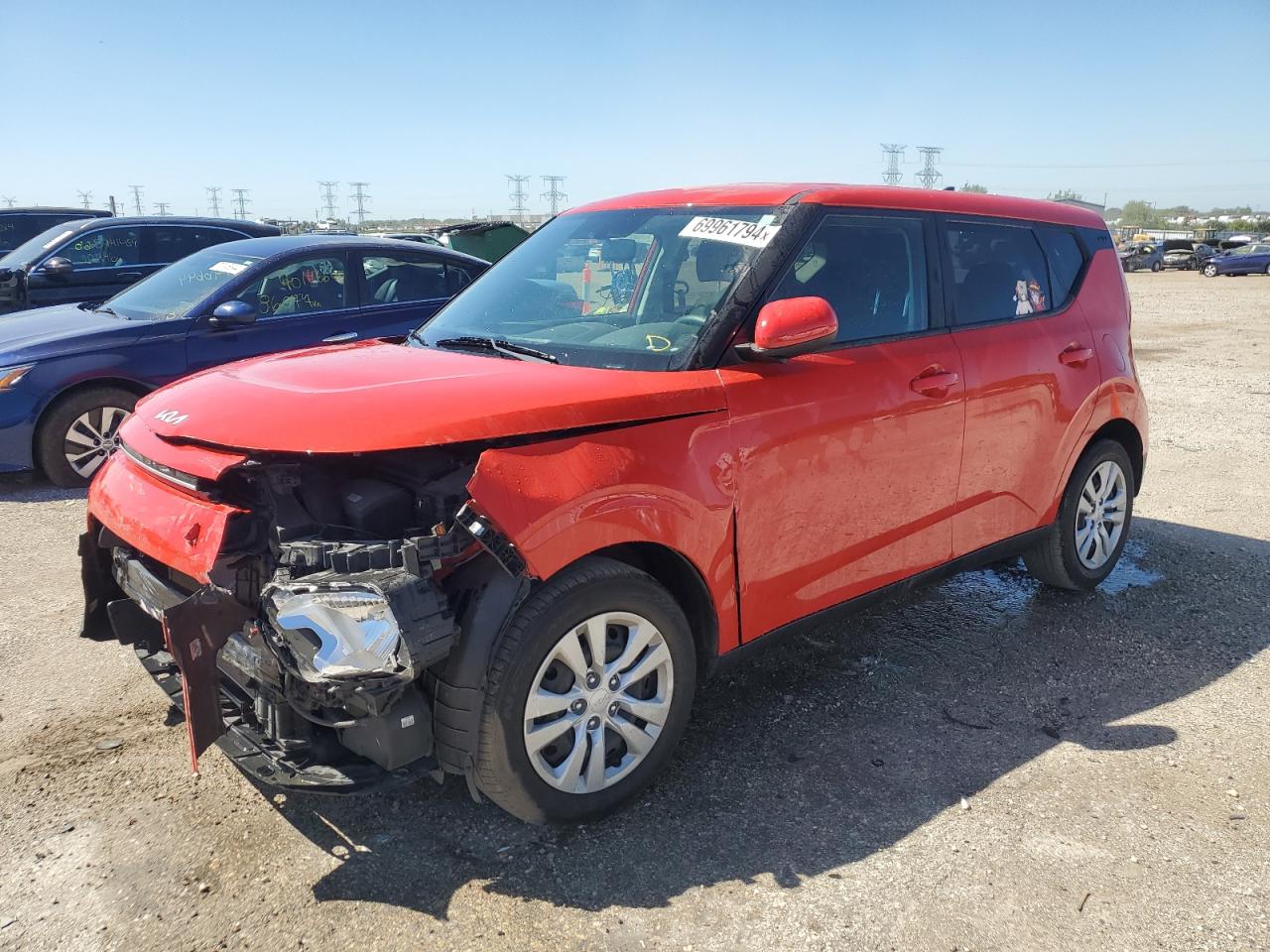 2022 KIA SOUL LX VIN:KNDJ23AU3N7167484