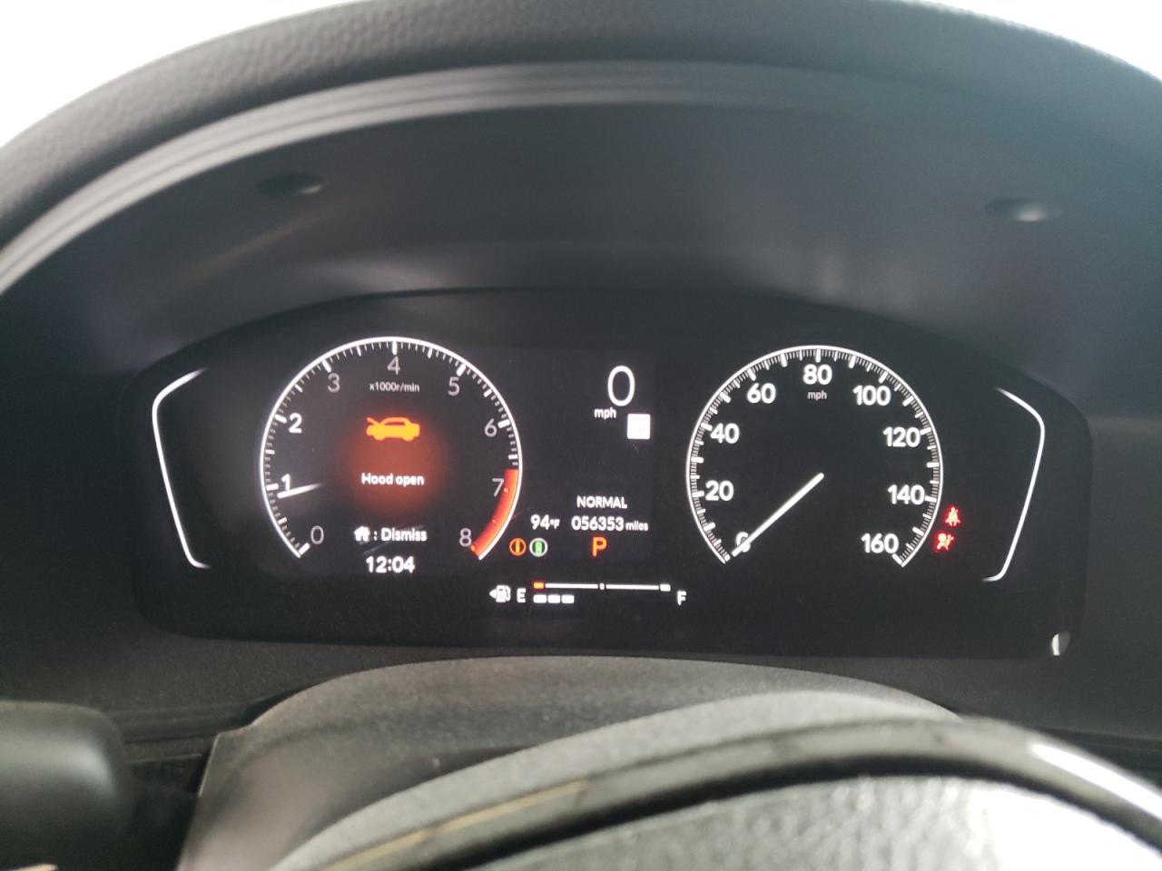 2022 HONDA CIVIC SPORT VIN:2HGFE2F57NH537723