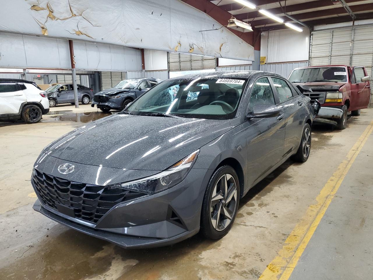 2023 HYUNDAI ELANTRA SEL VIN:KMHLS4AGXPU576543