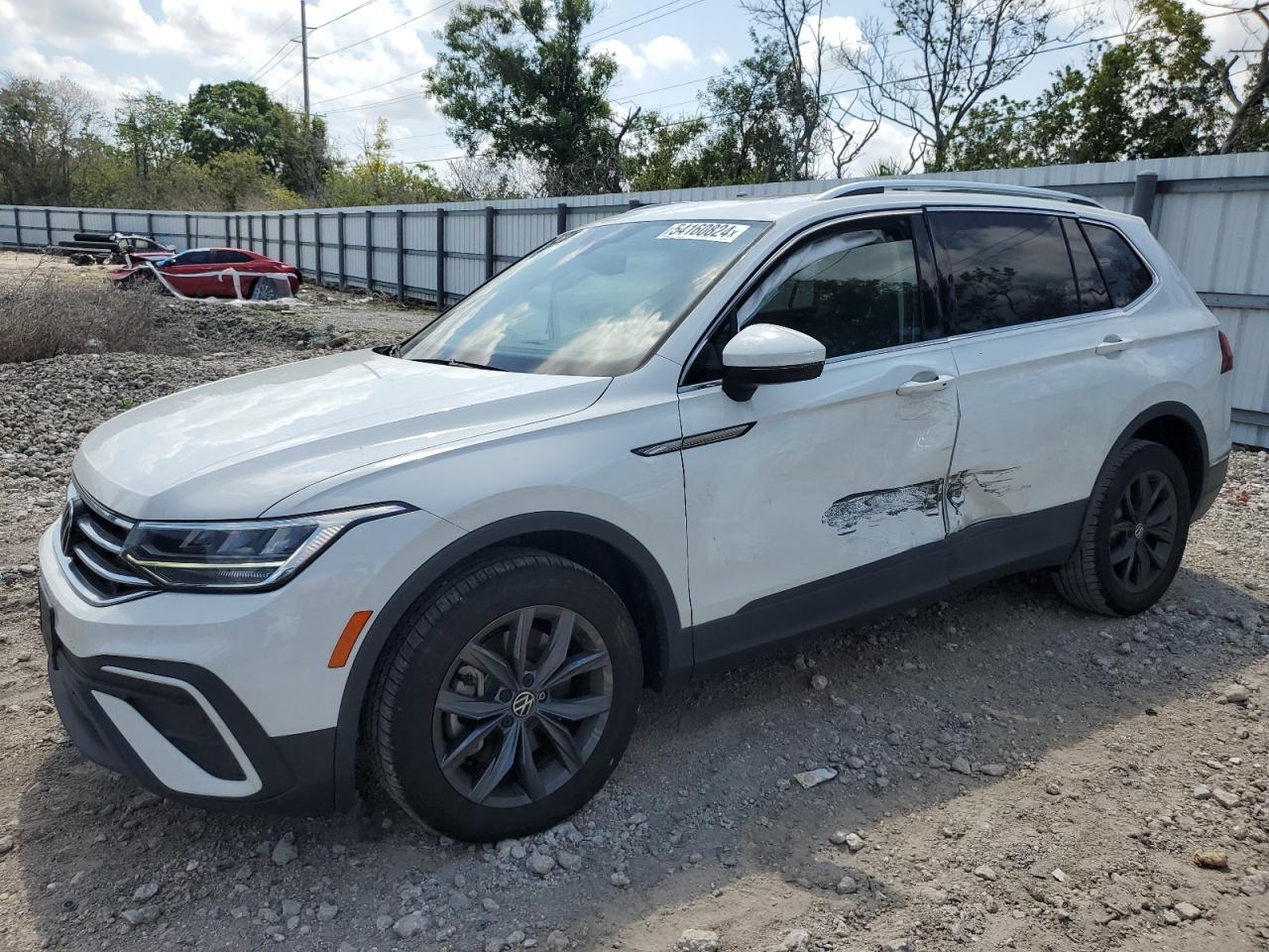 2022 VOLKSWAGEN TIGUAN SE VIN:3VV3B7AX5NM119373