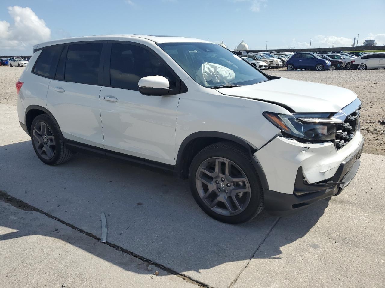 2022 HONDA PASSPORT EXL VIN:5FNYF7H51NB006473