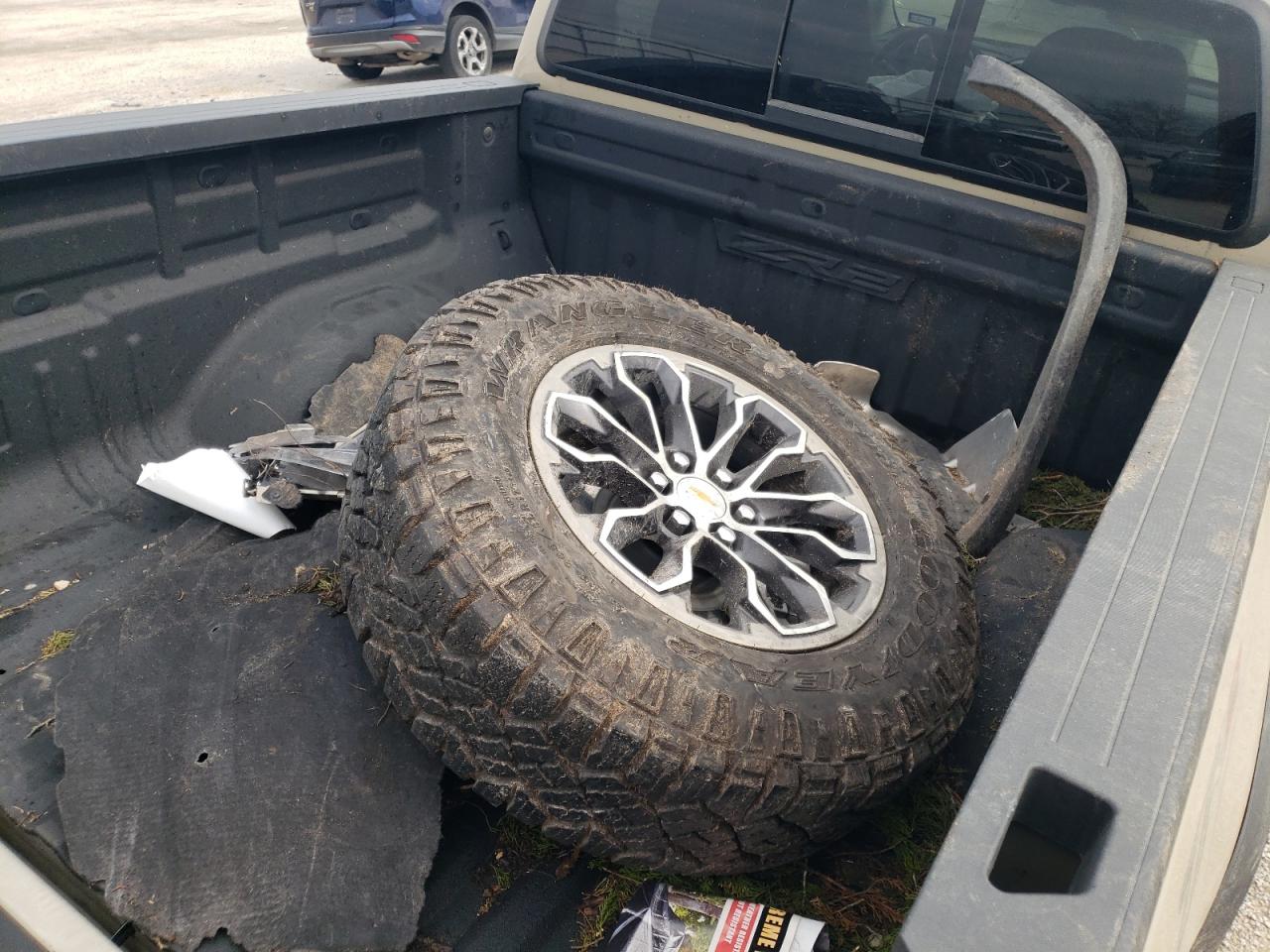 2022 CHEVROLET COLORADO ZR2 VIN:1GCGTEEN2N1290878