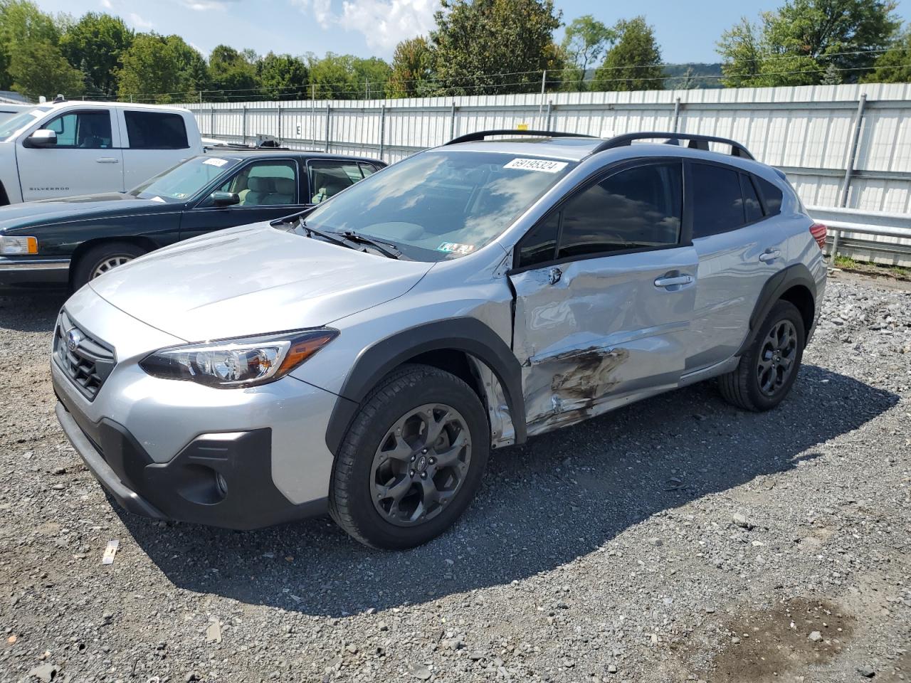 2022 SUBARU CROSSTREK SPORT VIN:JF2GTHSC1NH218051