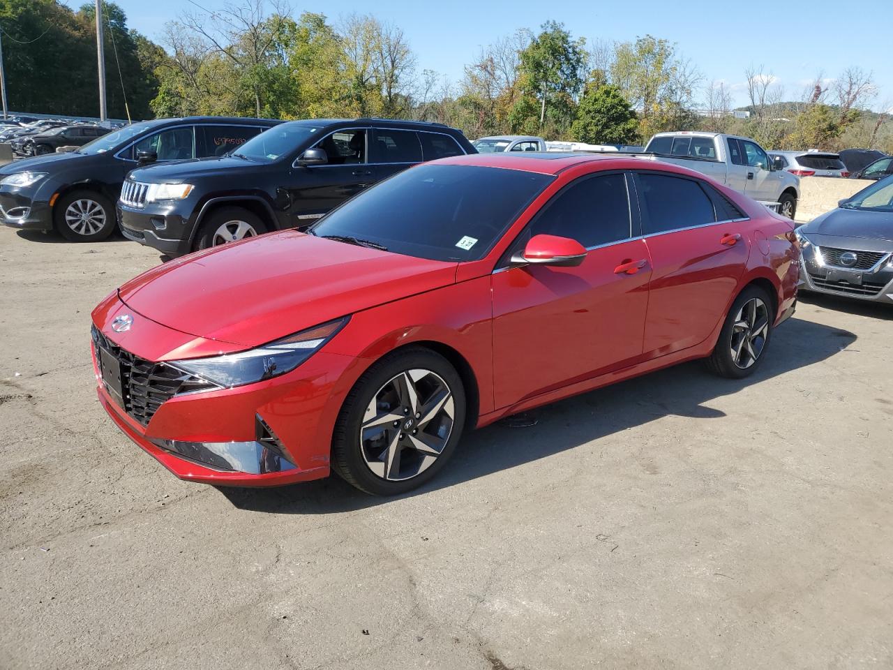 2022 HYUNDAI ELANTRA LIMITED VIN:5NPLP4AG3NH073787