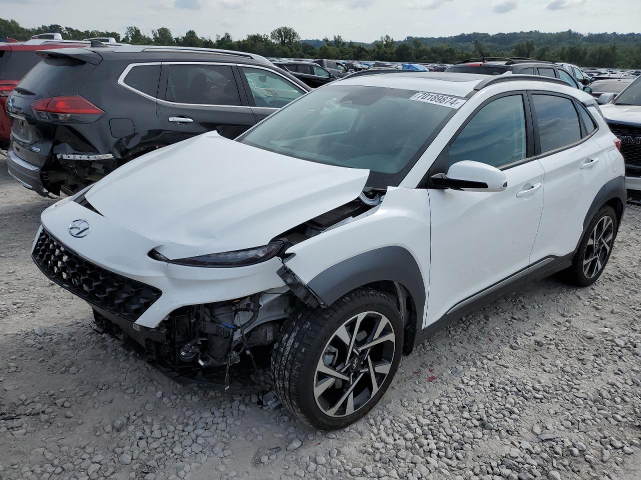 2022 HYUNDAI KONA LIMITED VIN:KM8K5CA38NU908566