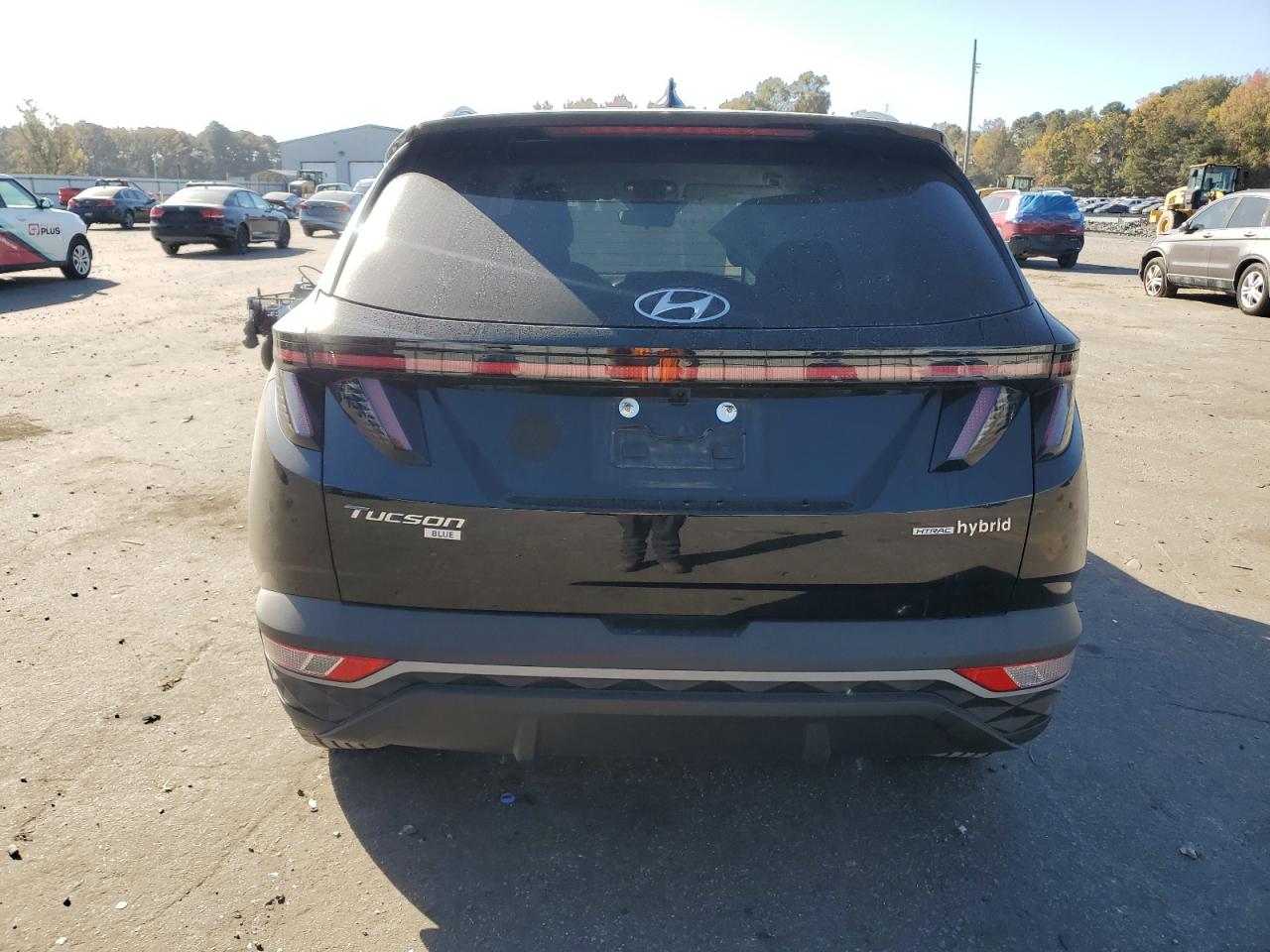2022 HYUNDAI TUCSON BLUE VIN:KM8JBCA15NU030520