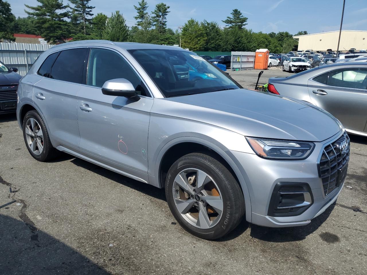 2022 AUDI Q5 PREMIUM PLUS 40 VIN:WA1BBAFY6N2137214