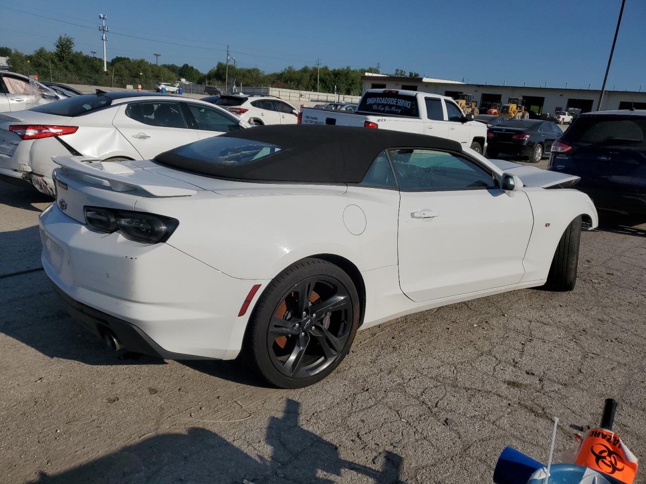 2022 CHEVROLET CAMARO SS VIN:1G1FH3D77N0126688