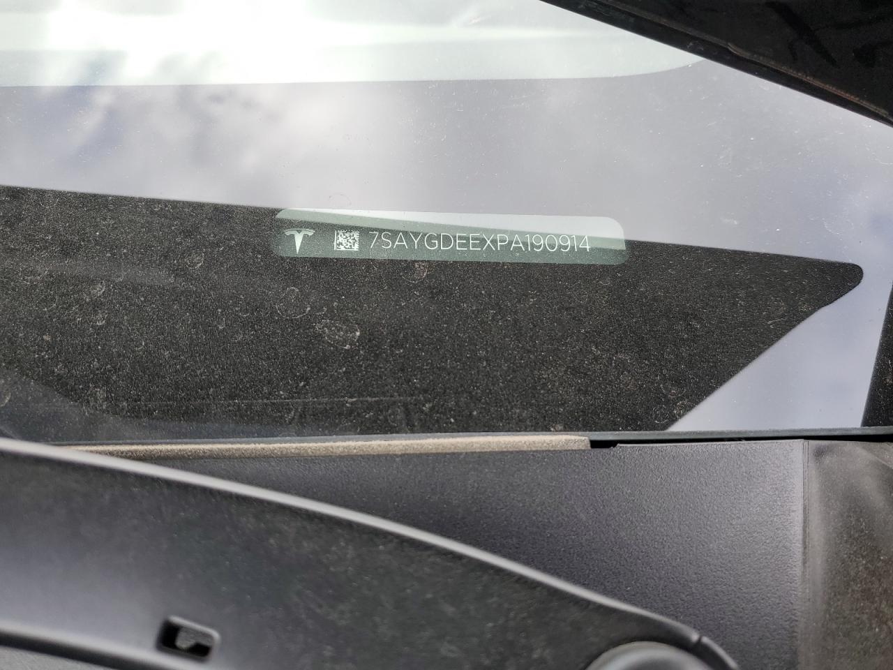 2023 TESLA MODEL Y  VIN:7SAYGDEEXPA190914