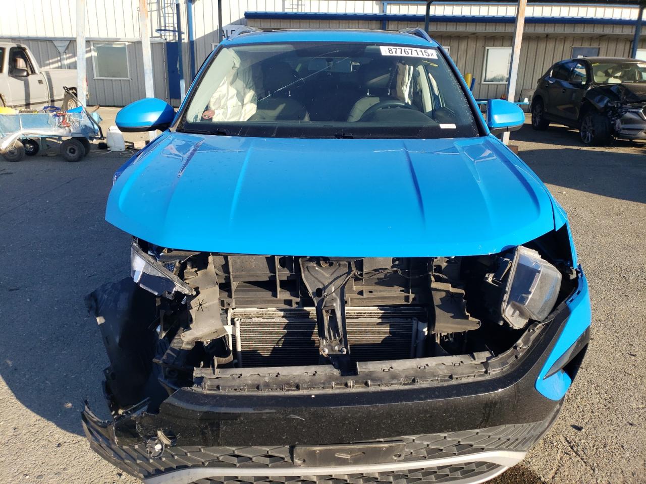 2022 VOLKSWAGEN TAOS SE IQ DRIVE VIN:3VVLX7B23NM053457