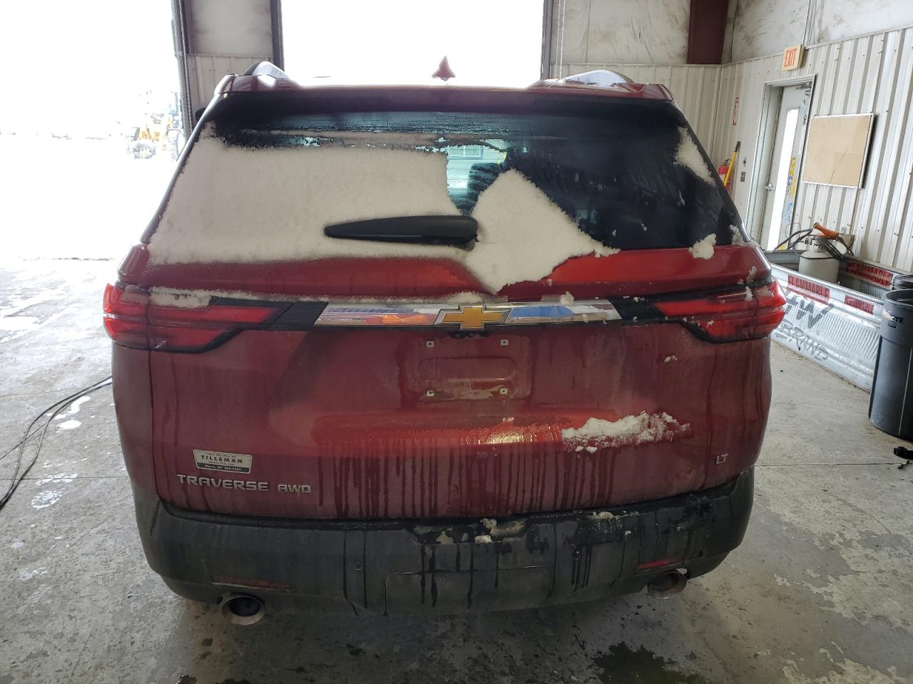 2022 CHEVROLET TRAVERSE LT VIN:1GNEVHKW6NJ166247