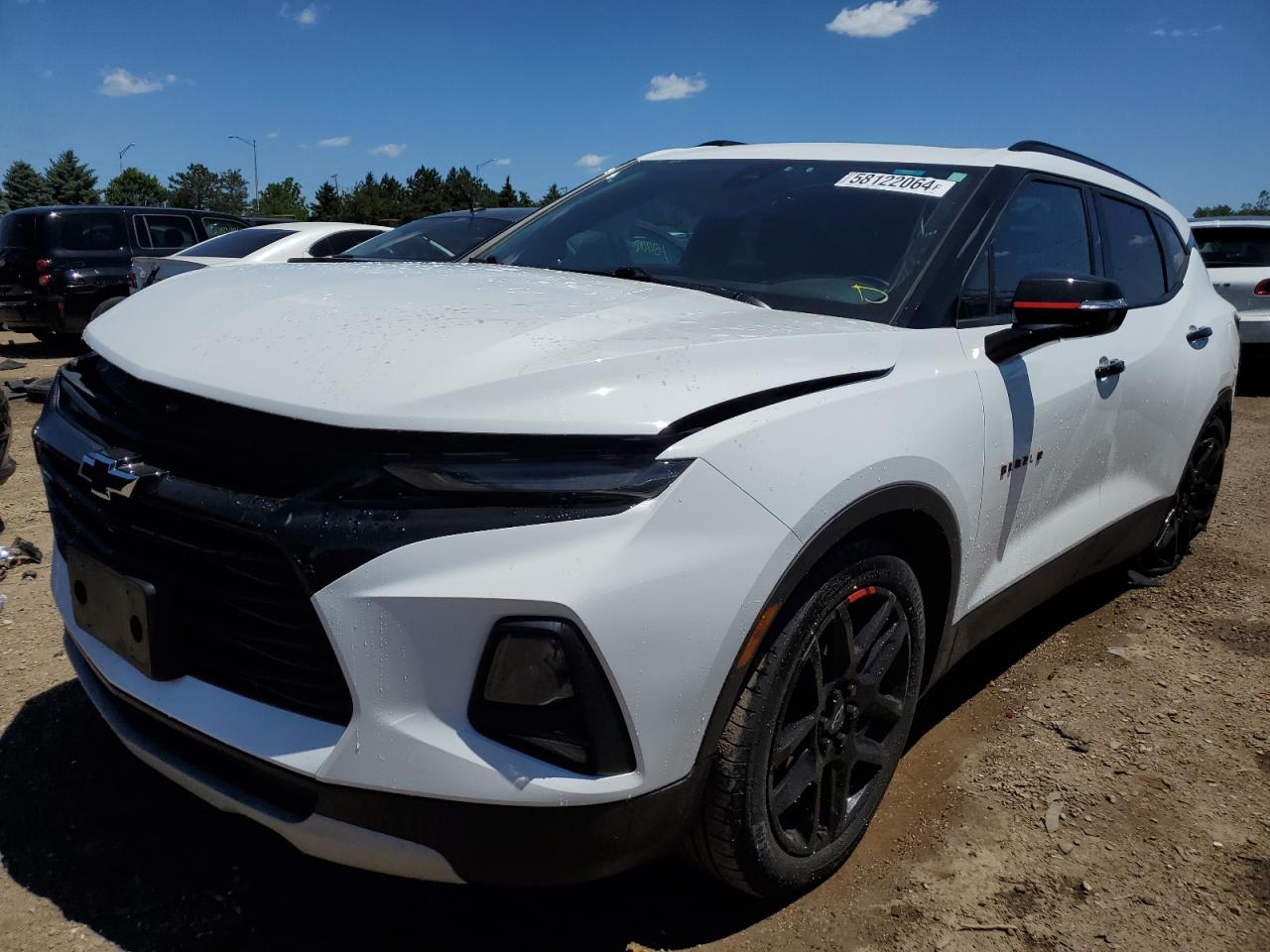 2022 CHEVROLET BLAZER 3LT VIN:3GNKBJR47NS228602