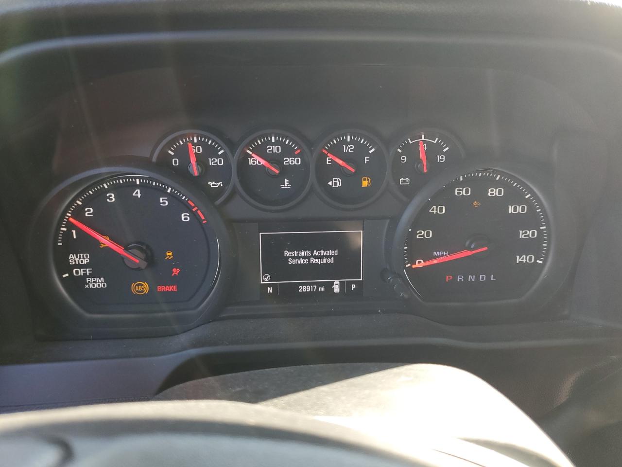 2022 CHEVROLET SILVERADO C1500 CUSTOM VIN:1GCPABEK1NZ559383