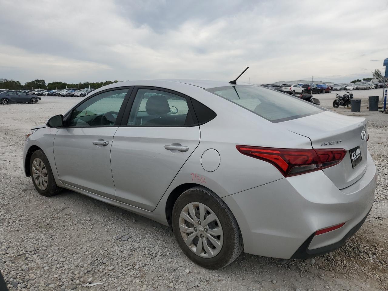 2022 HYUNDAI ACCENT SE VIN:3KPC24A62NE182364