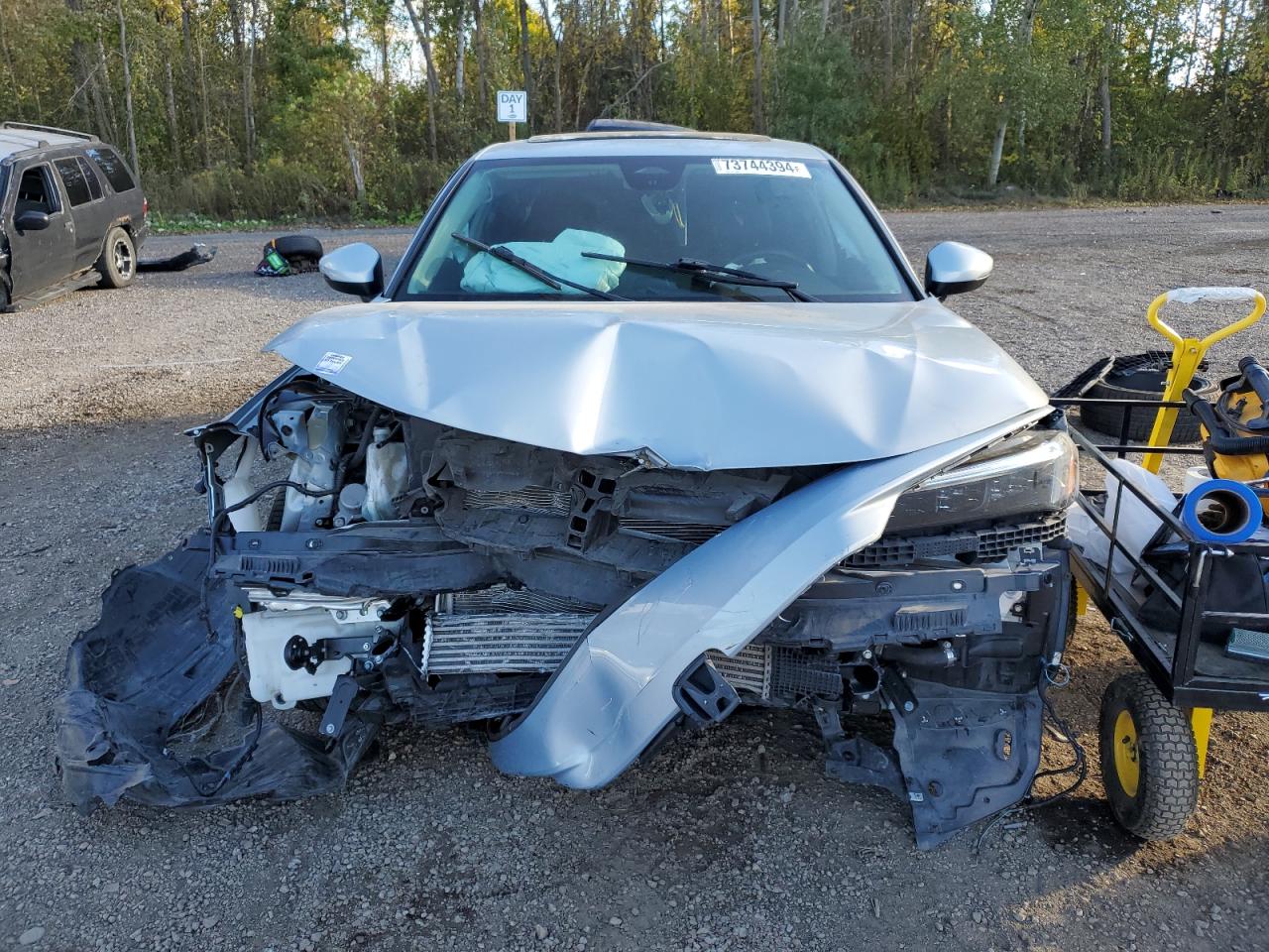 2022 HONDA CIVIC TOURING VIN:2HGFE1F92NH002988