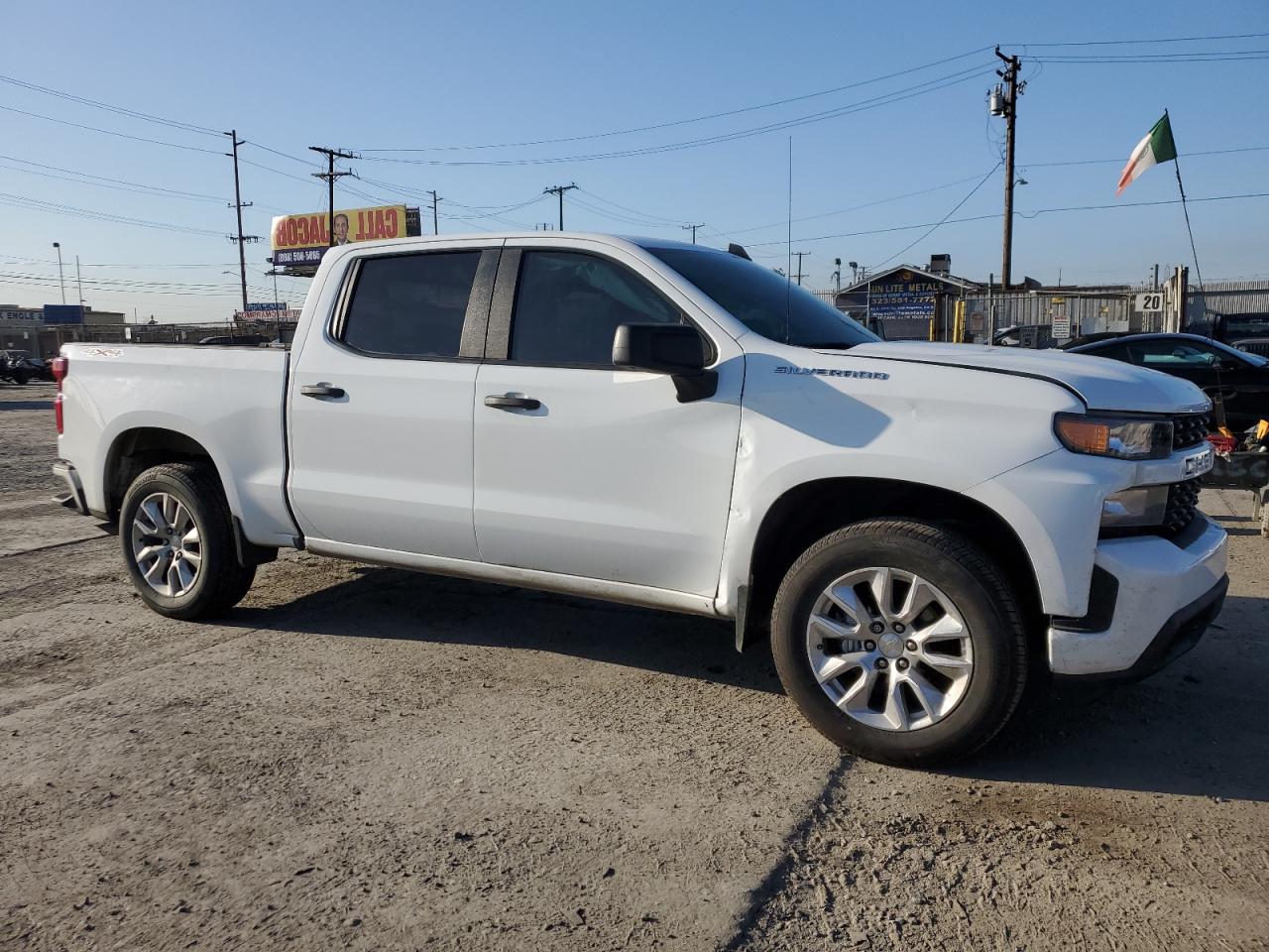 2022 CHEVROLET SILVERADO LTD K1500 CUSTOM VIN:3GCPYBEK7NG190976