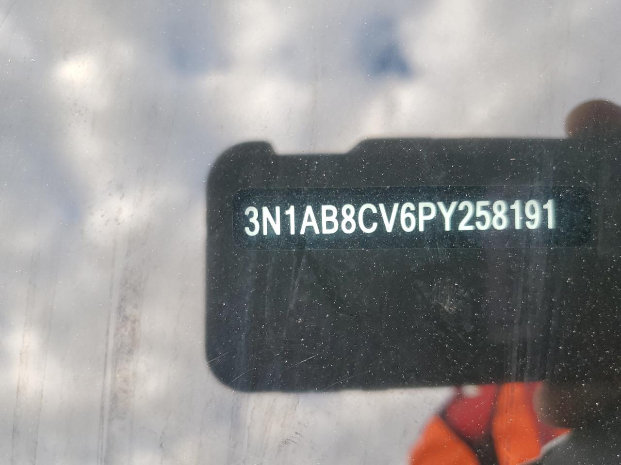2023 NISSAN SENTRA SV VIN:3N1AB8CV6PY258191