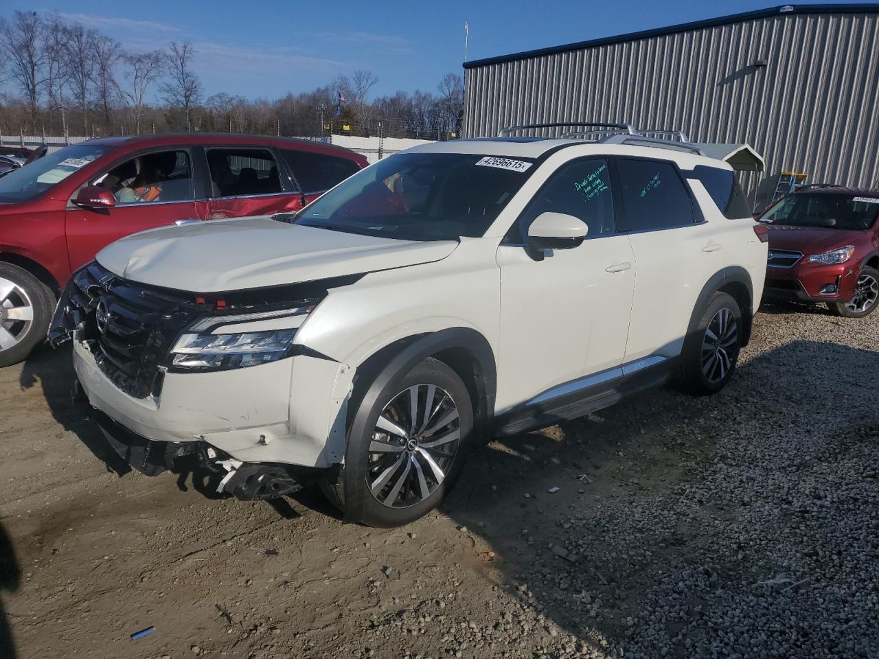 2024 NISSAN PATHFINDER PLATINUM VIN:5N1DR3DK2RC270990