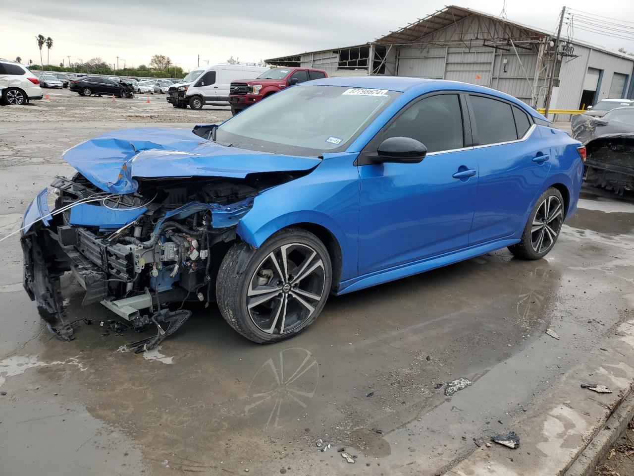2022 NISSAN SENTRA SR VIN:3N1AB8DV9NY275725