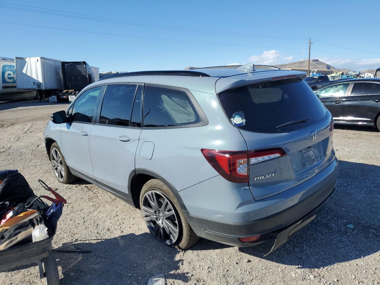 2022 HONDA PILOT SPORT VIN:5FNYF5H36NB022168