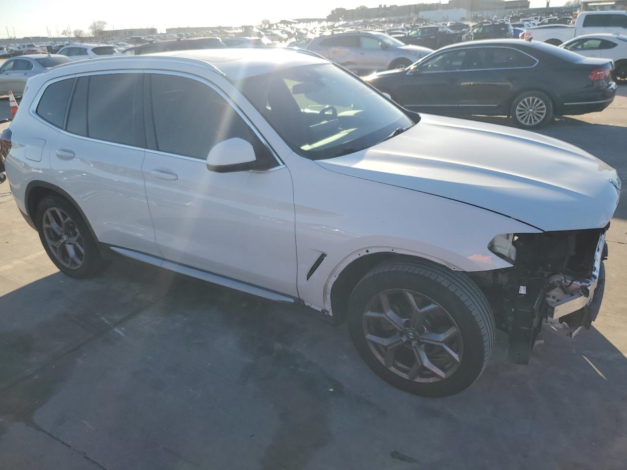 2022 BMW X3 SDRIVE30I VIN:5UX43DP05N9J95097