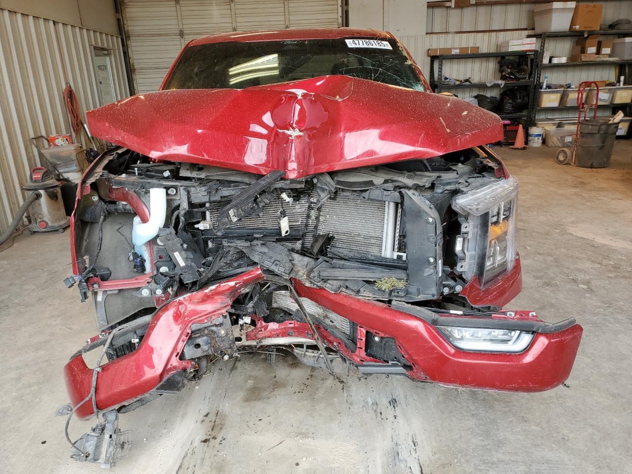 2022 FORD F150 SUPERCREW VIN:1FTEW1C89NKE64007