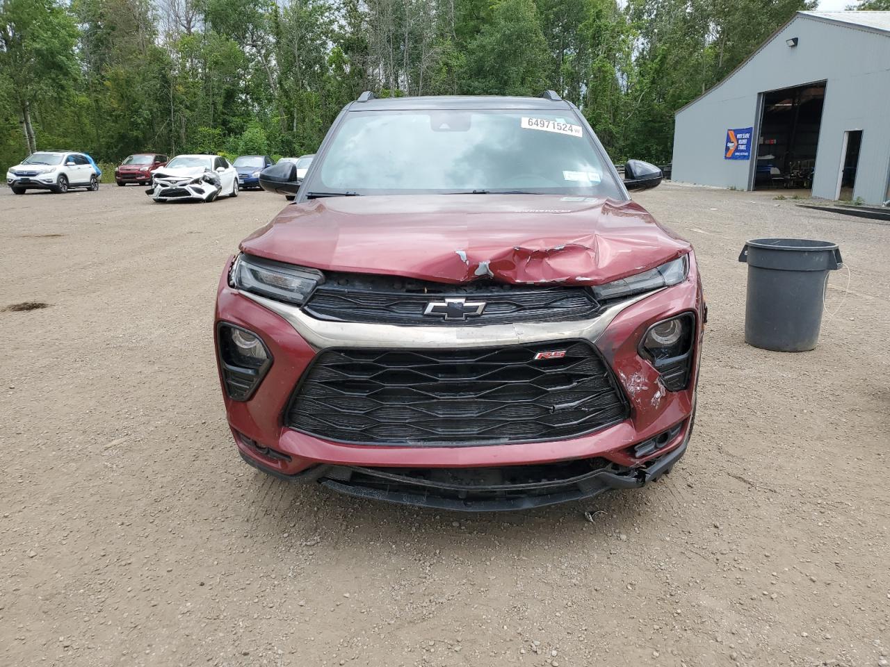 2022 CHEVROLET TRAILBLAZER RS VIN:KL79MTSL2NB078728