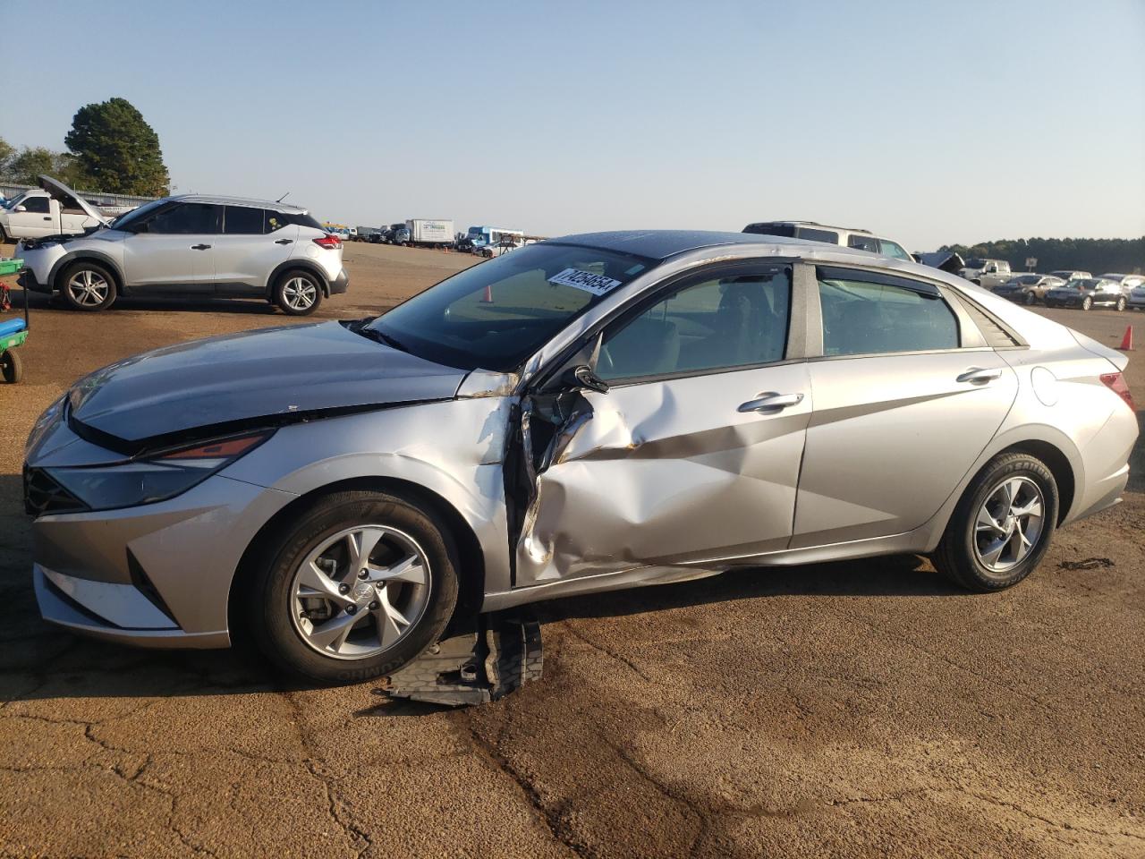 2023 HYUNDAI ELANTRA SE VIN:5NPLL4AG2PH117177