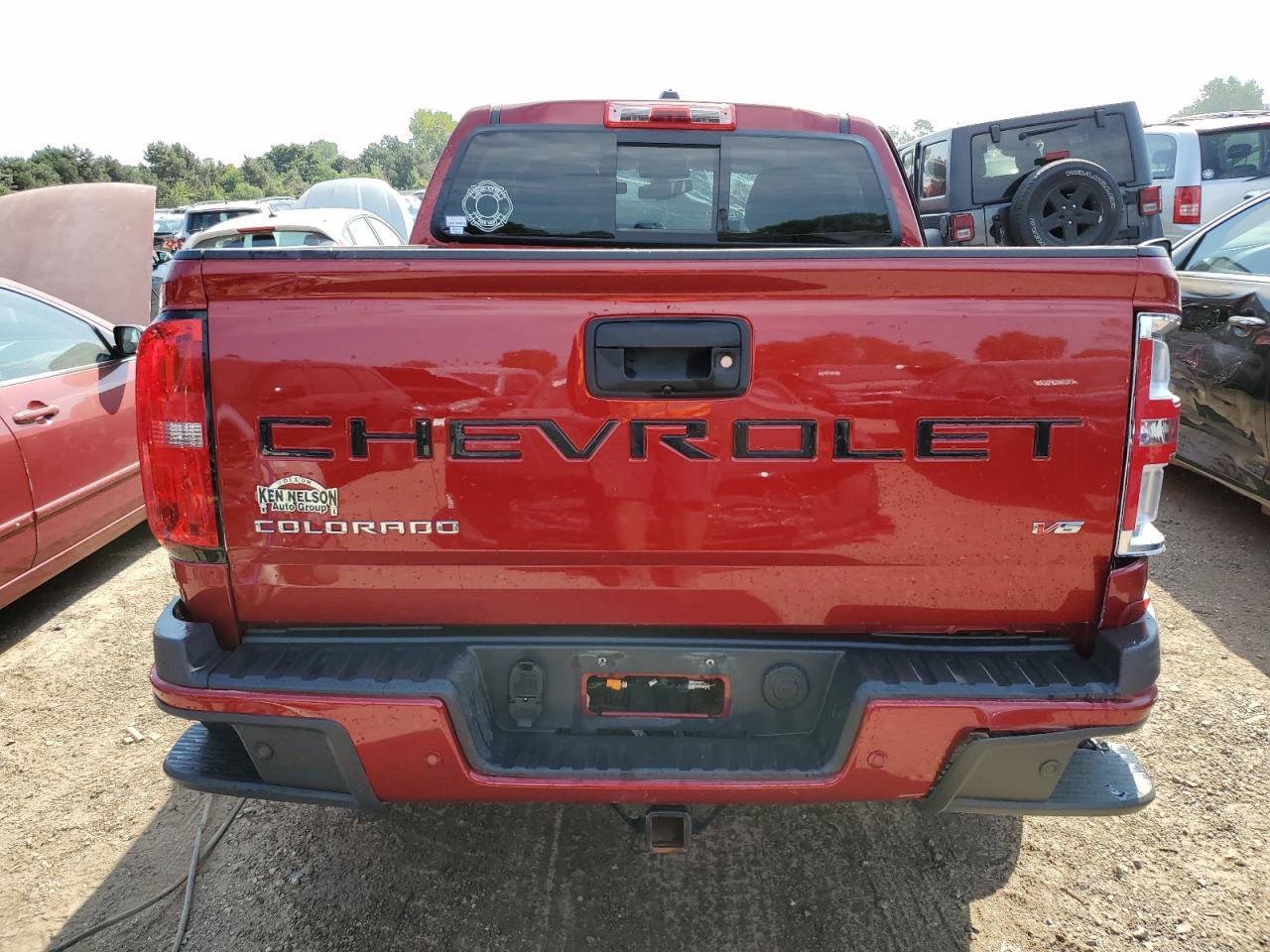 2022 CHEVROLET COLORADO Z71 VIN:1GCGTDEN2N1108512