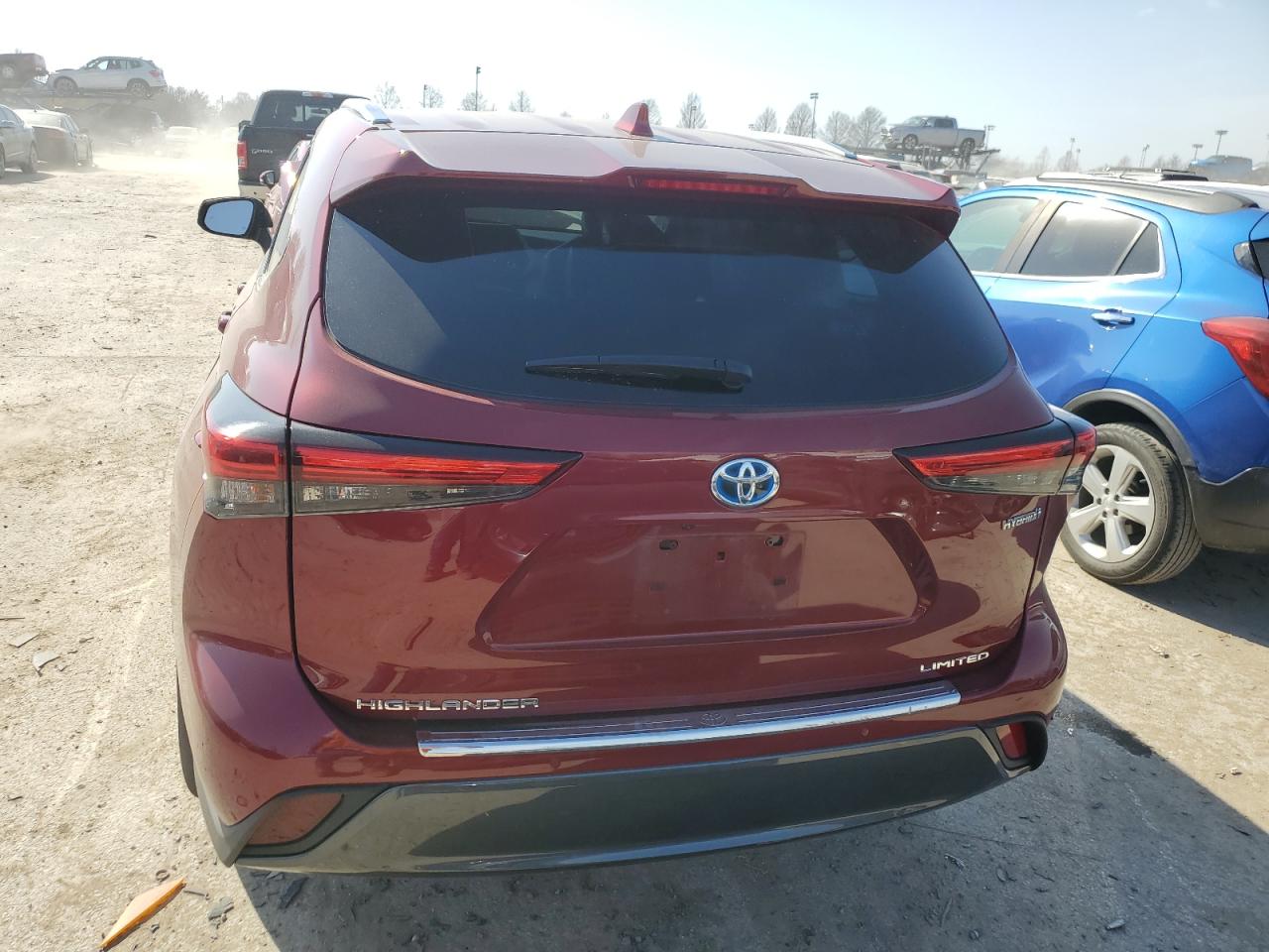 2022 TOYOTA HIGHLANDER HYBRID LIMITED VIN:5TDXBRCH5NS541788