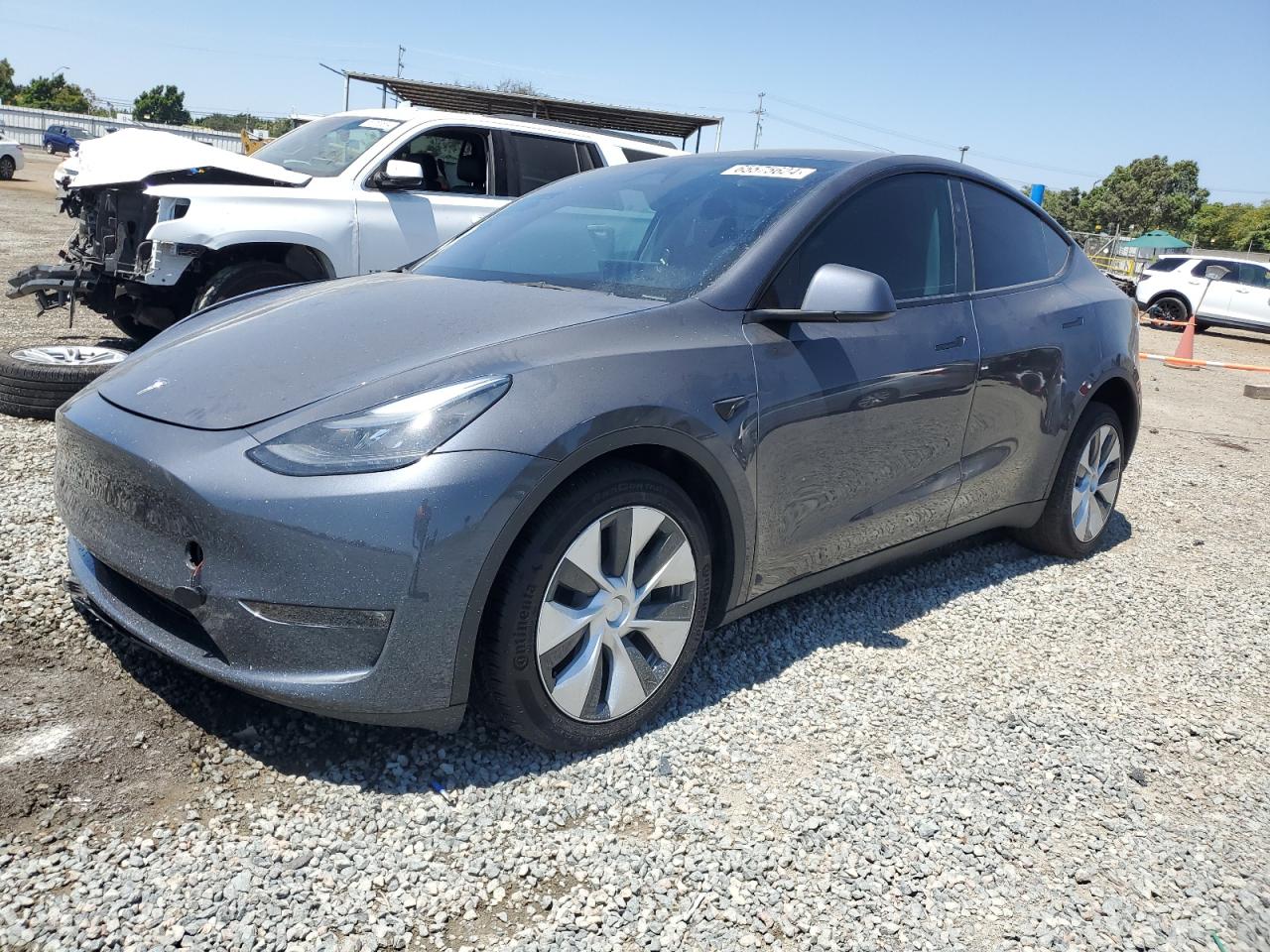 2023 TESLA MODEL Y  VIN:7SAYGDEE1PF806762