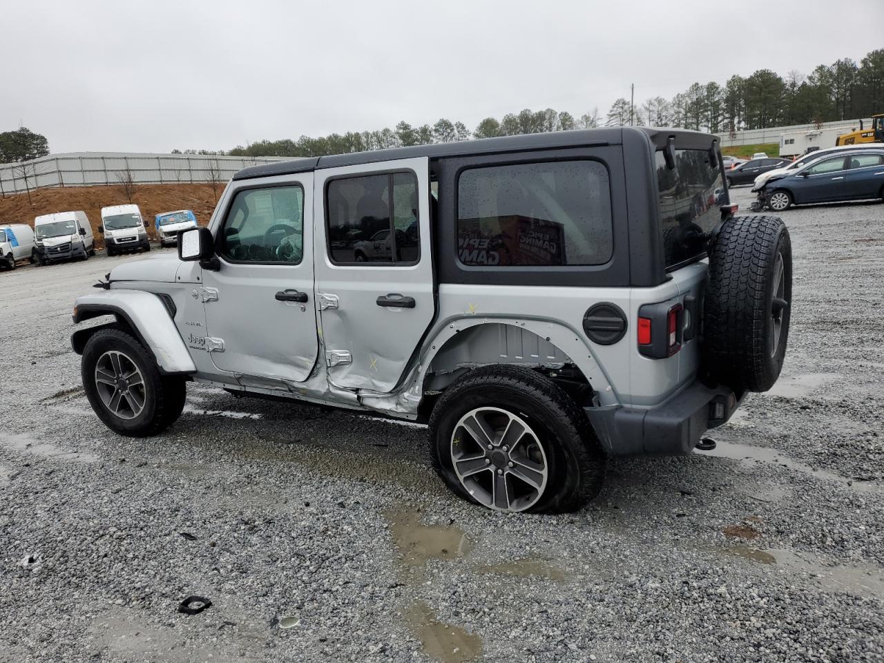 2023 JEEP WRANGLER SAHARA VIN:1C4HJXEN4PW606731