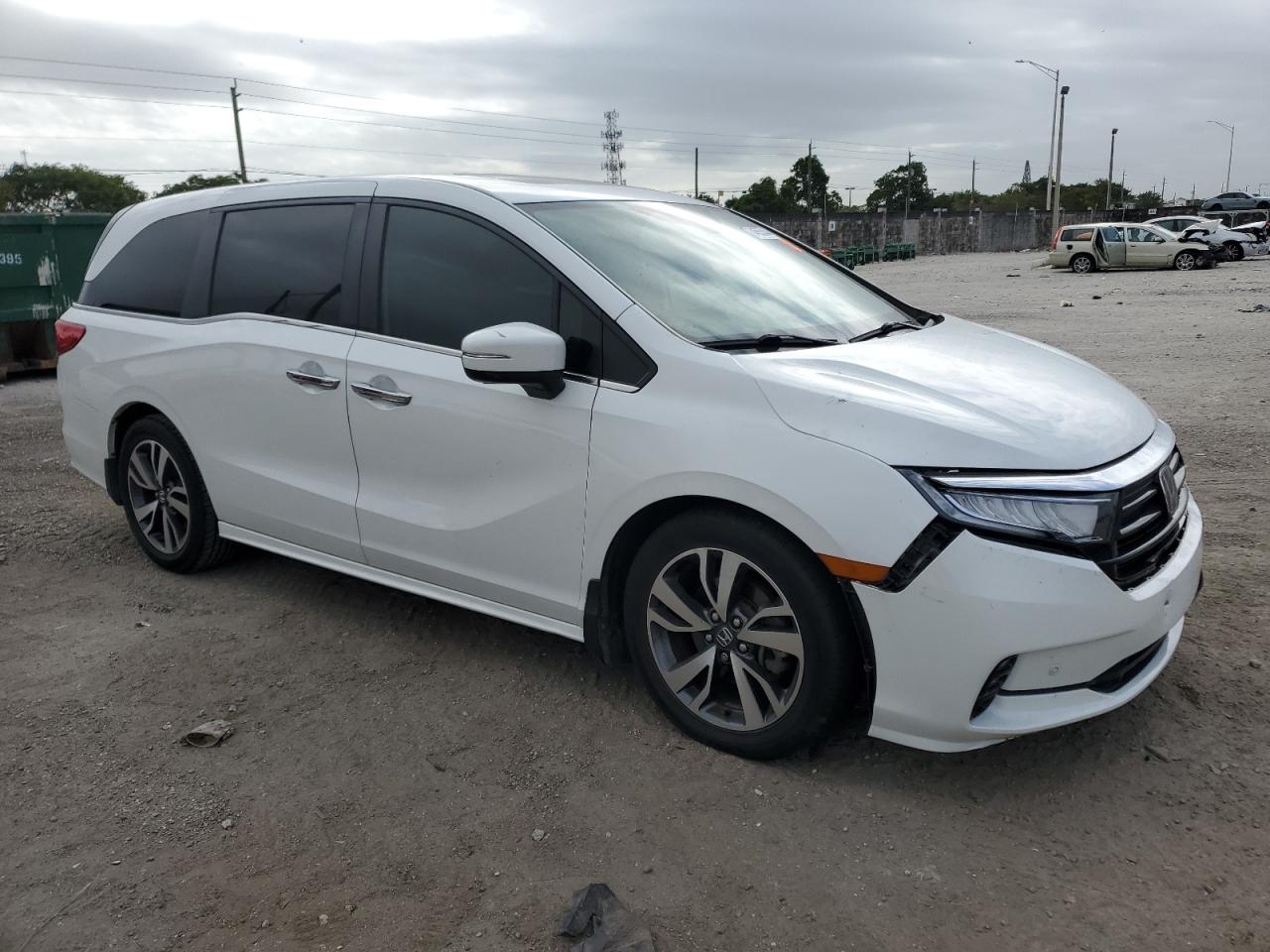 2022 HONDA ODYSSEY TOURING VIN:5FNRL6H88NB007721