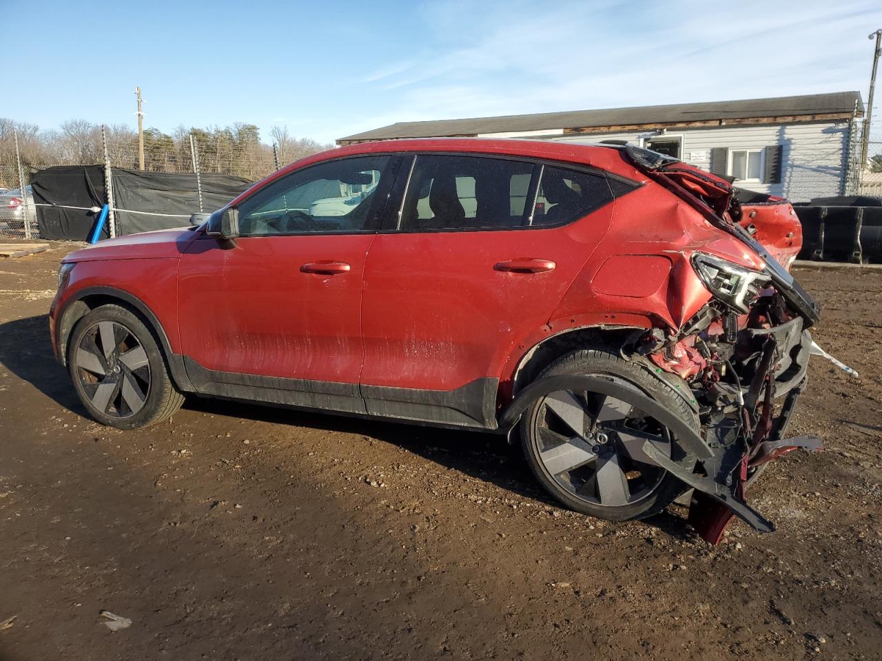 2023 VOLVO C40 RECHARGE ULTIMATE VIN:YV4ED3GM8P2039130