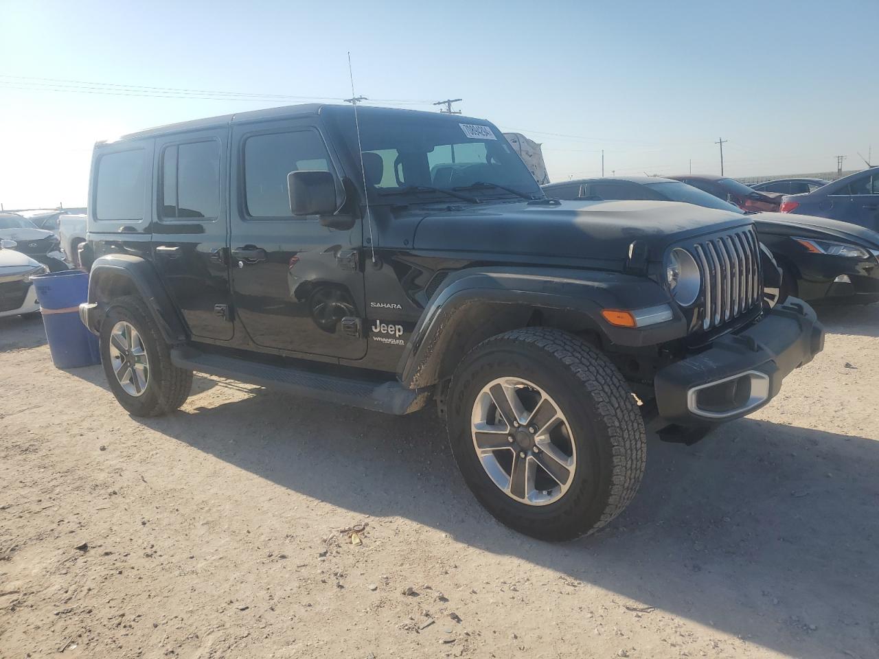 2022 JEEP WRANGLER UNLIMITED SAHARA VIN:1C4HJXEG9NW254745