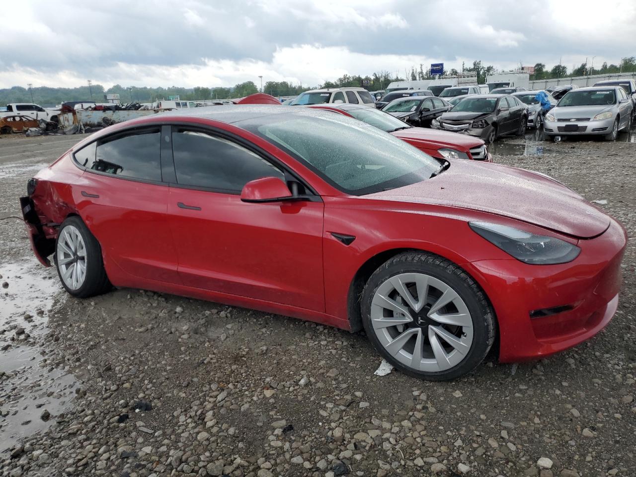 2022 TESLA MODEL 3  VIN:5YJ3E1EB9NF269640