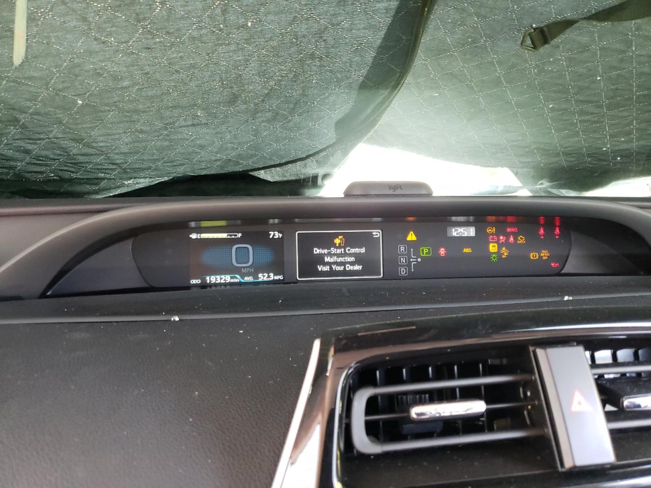 2022 TOYOTA PRIUS NIGHT SHADE VIN:JTDKAMFU3N3169331