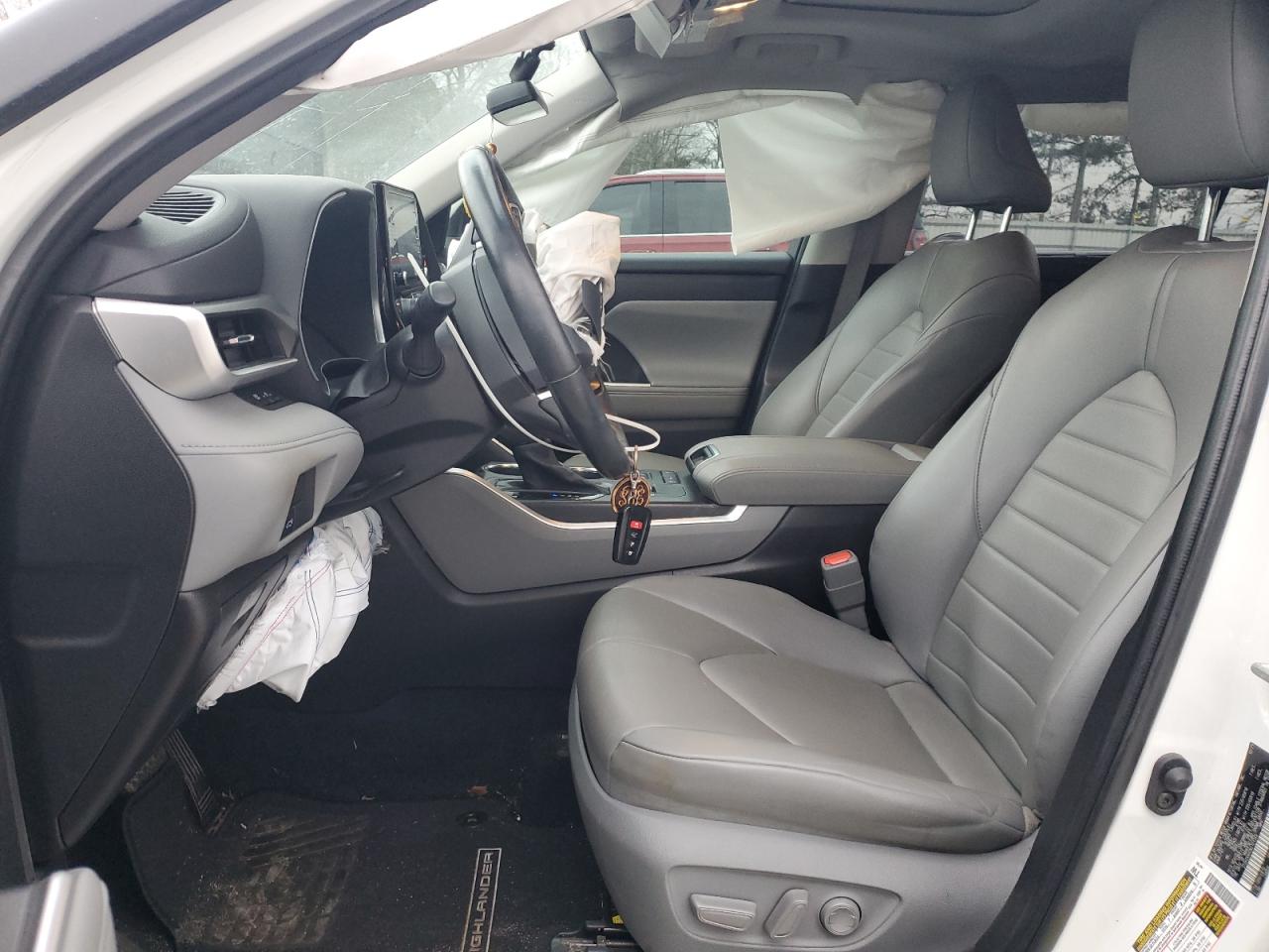 2022 TOYOTA HIGHLANDER XLE VIN:3VVCB7AX9NM024296