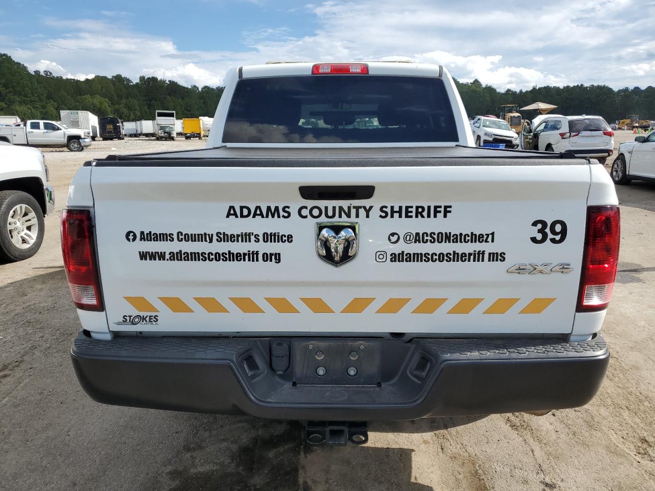 2022 RAM 1500 CLASSIC TRADESMAN VIN:3C6RR7KG5NG331747