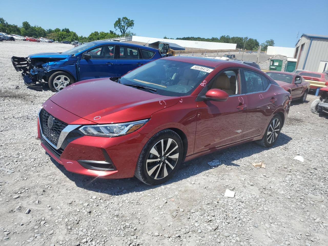 2023 NISSAN SENTRA SV VIN:3N1AB8CVXPY277469