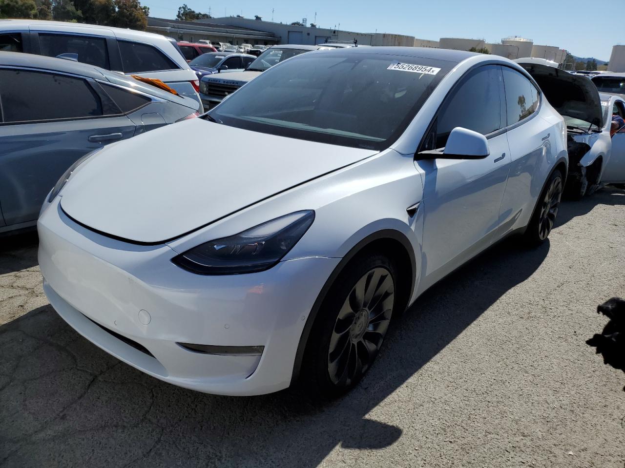 2022 TESLA MODEL Y  VIN:7SAYGDEF0NF493323