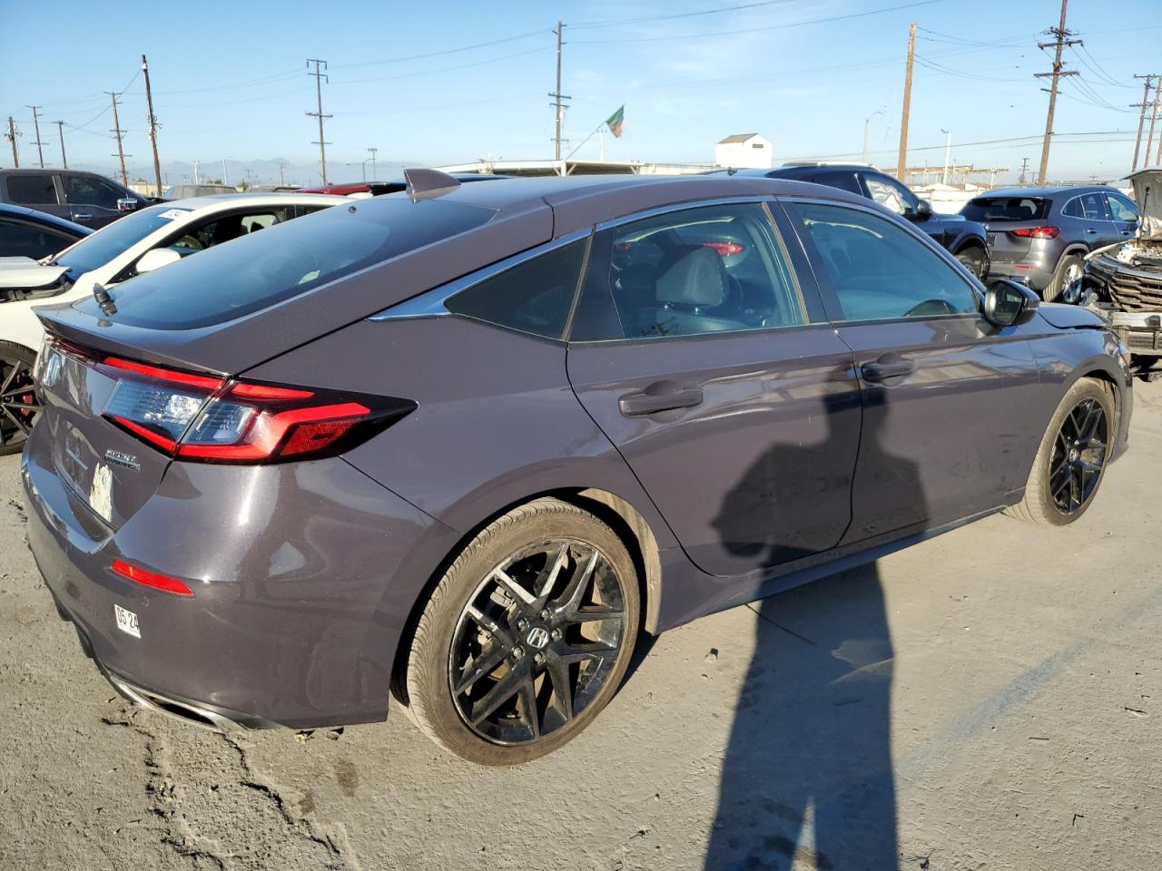 2022 HONDA CIVIC SPORT TOURING VIN:19XFL1H87NE014834