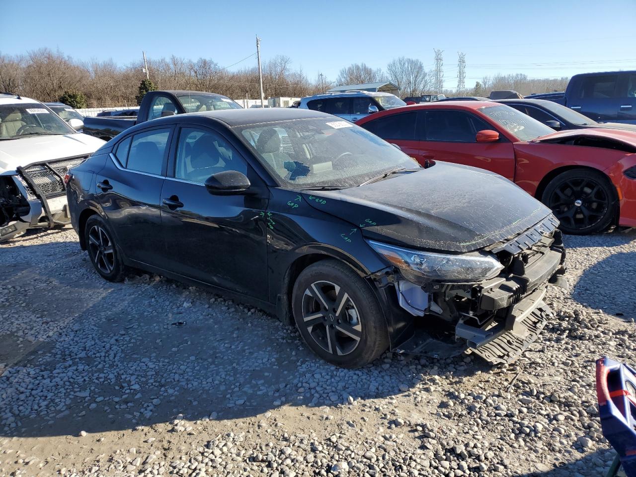 2024 NISSAN SENTRA SV VIN:3N1AB8CV9RY295352