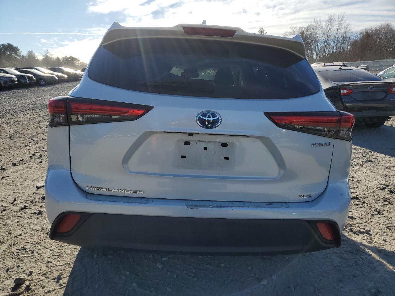 2022 TOYOTA HIGHLANDER HYBRID XLE VIN:5TDHBRCHXNS538969