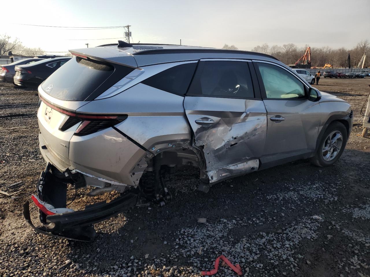 2022 HYUNDAI TUCSON SEL VIN:5NMJBCAE3NH029445