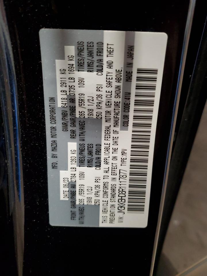 2024 MAZDA CX-90 PREFERRED VIN:JM3KKBHD8R1117877